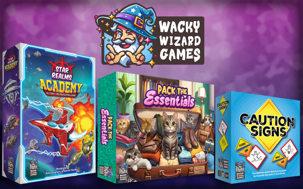 Wacky Wizard Games Press Release