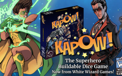 Introducing KAPOW! A Fast and Furious Buildable Dice Superhero Game