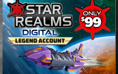 Star Realms and Hero Realms Legend Accounts now available!