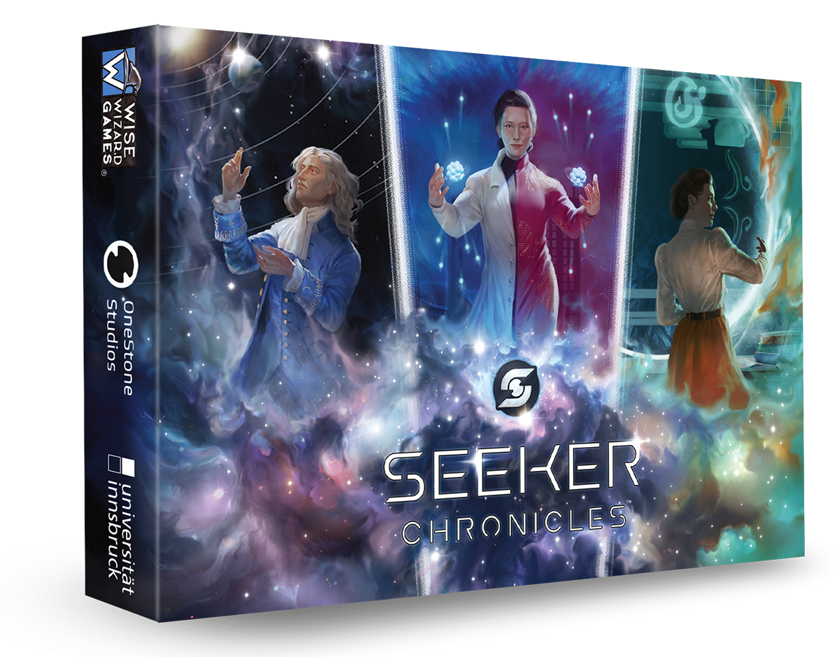 Seeker Chronicles Right-Facing Box Mockup